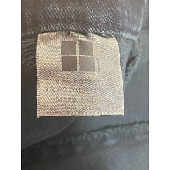 Salt Works Dark Wash Denim Mid Rise Jeggings Ankle Zippers Women’s 12P NWT - Picture 6 of 11